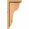 Ekena Millwork Carmel Smooth Corbel w/Backplate, Western Red Cedar, 5 1/2"W x 8"D x 16"H COR06X08X16CAR01SWR - alternate 3